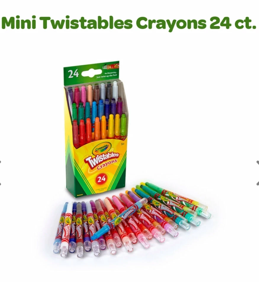 CRAYOLA CRAYONS TWISTABLE MINI 24 6 CRAYOLA CRAYONS TWISTABLE MINI 24 - Image 4