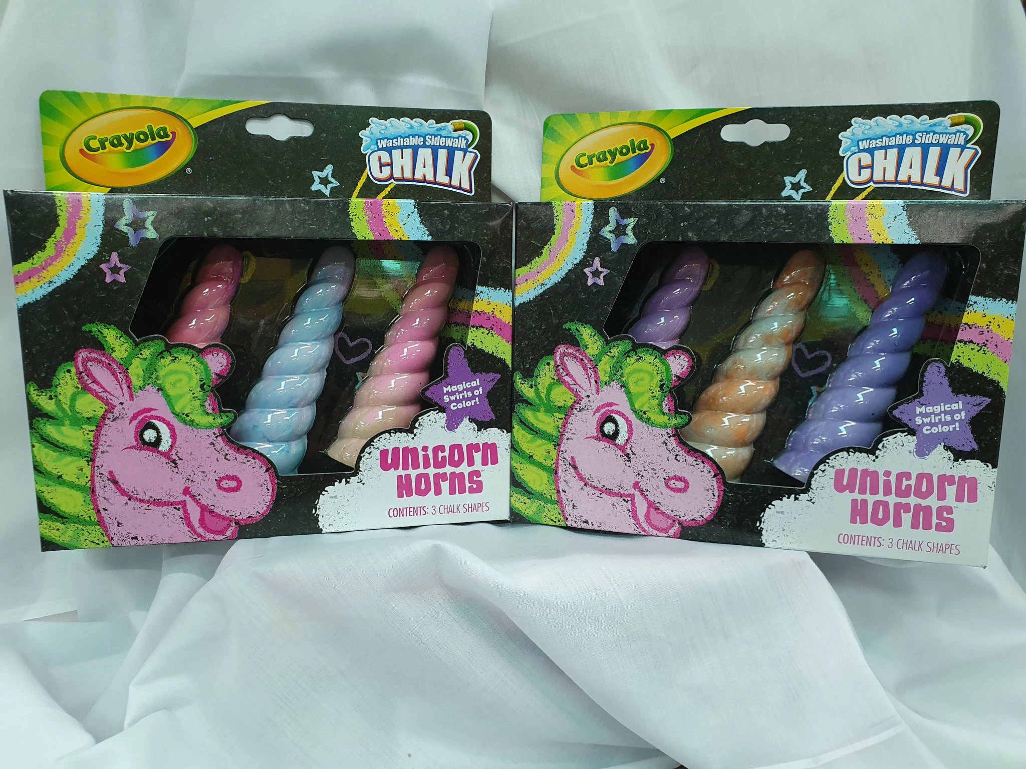 CRAYOLA CHALK 3CT UNICORN SIDEWALK AST 4 CRAYOLA CHALK 3CT UNICORN SIDEWALK AST - Image 2