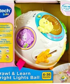 VTECH CRAWL & LEARN BRIGHT LIGHT BALL PK