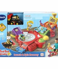 VTECH TOOT TOOT LAUNCH & SPIN RACEWAY