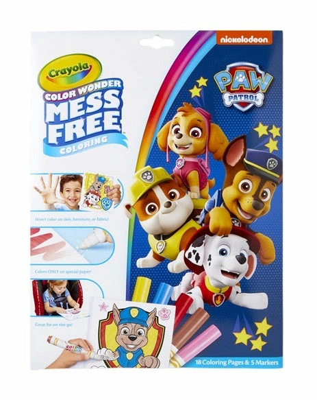 CRAYOLA COLOR WONDER FOLDALOPE PAW PATRO 3 CRAYOLA COLOR WONDER FOLDALOPE PAW PATRO