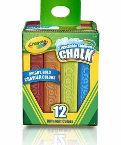 CRAYOLA CHALK SIDEWALK BOX 12PC