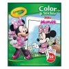 CRAYOLA COLOR & STICKER BOOK MINNIE MOUS 2 CRAYOLA COLOR & STICKER BOOK MINNIE MOUS -CREATIONS shop CRAYOLA COLOR STICKER BOOK MINNIE MOUS 1024x1024