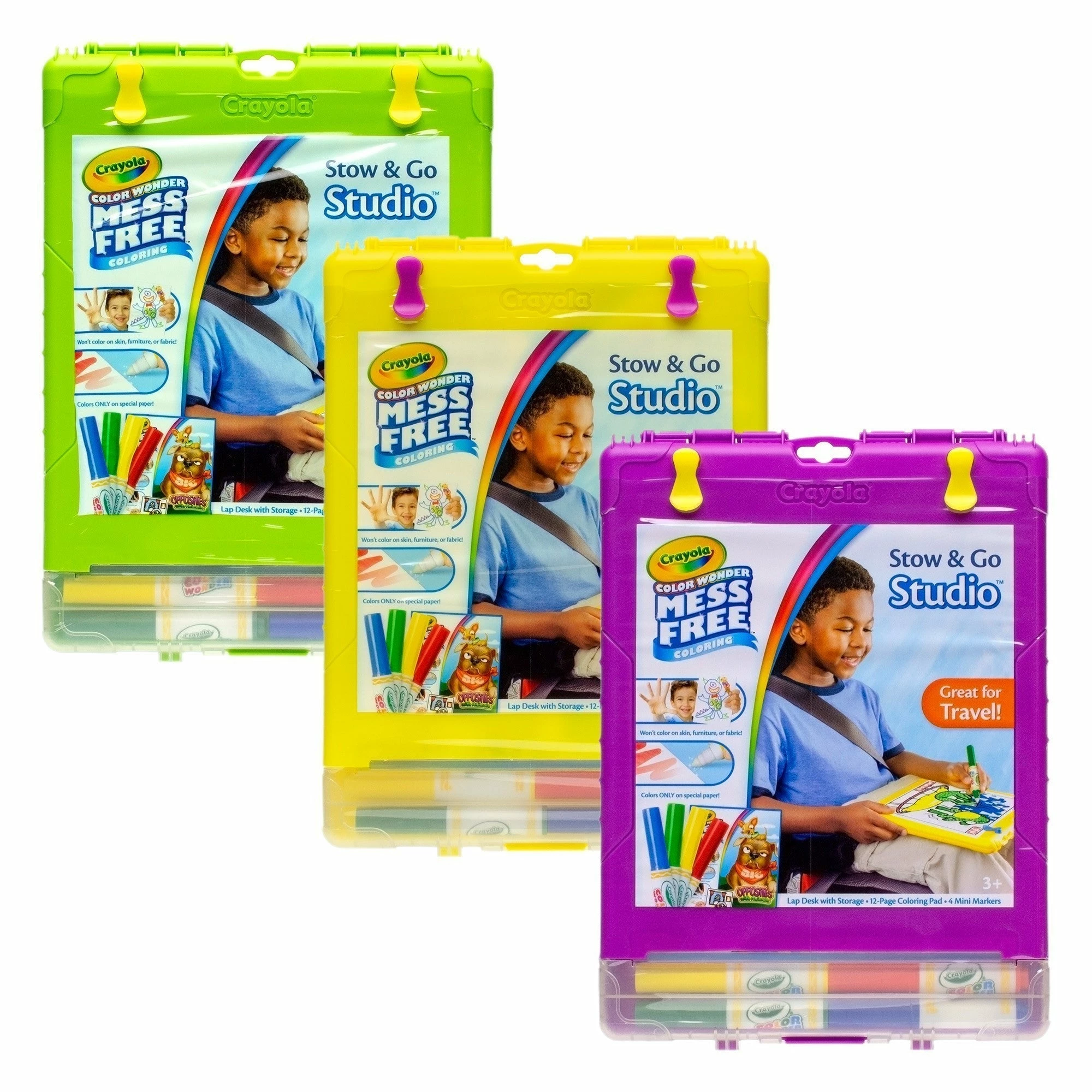 CRAYOLA COLOR WONDER STOW & GO STUDIO 3 CRAYOLA COLOR WONDER STOW & GO STUDIO