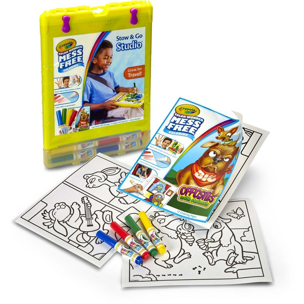 CRAYOLA COLOR WONDER STOW & GO STUDIO 4 CRAYOLA COLOR WONDER STOW & GO STUDIO - Image 2