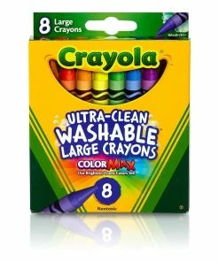 CRAYOLA CRAYONS KIDS FIRST WASHABLE