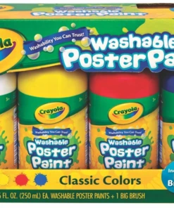 CRAYOLA PAINT A PACK CLASSIC COLORS