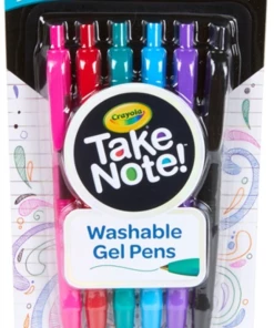 CRAYOLA TAKE NOTE 6CT GEL PENS