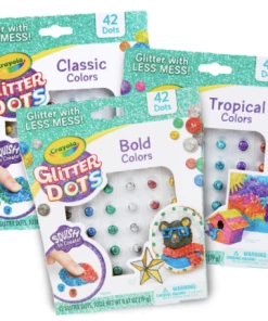 GLITTER DOTS SINGLE REFILL ASTD