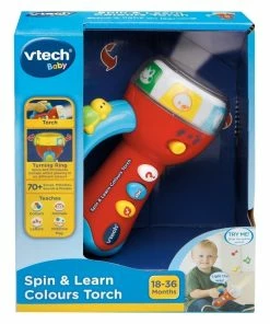 VTECH BABY SPIN & LEARN COLOURS TORCH