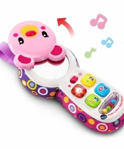 Alternative view of VTECH PEEK & PLAY PHONE PINK