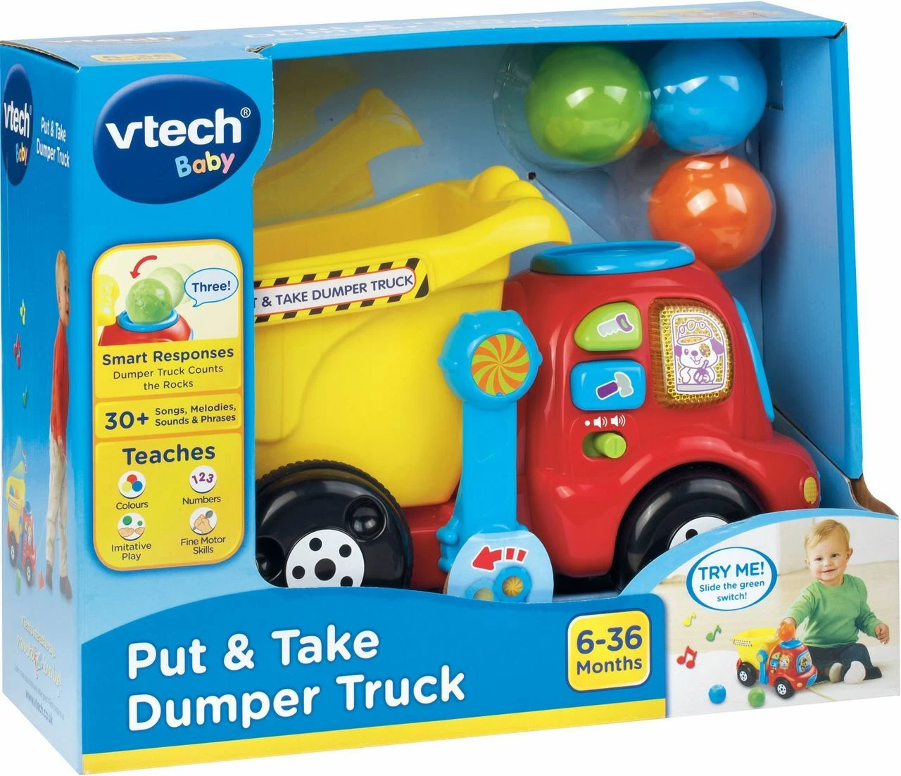 VTECH PUT AND TAKE DUMPER TRUCK 3 VTECH PUT AND TAKE DUMPER TRUCK