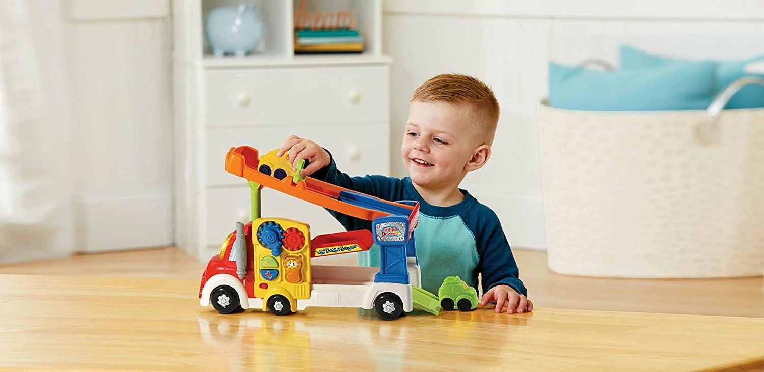 VTECH TOOT TOOT BIG VEHICLE CARRIER 4 VTECH TOOT TOOT BIG VEHICLE CARRIER - Image 2