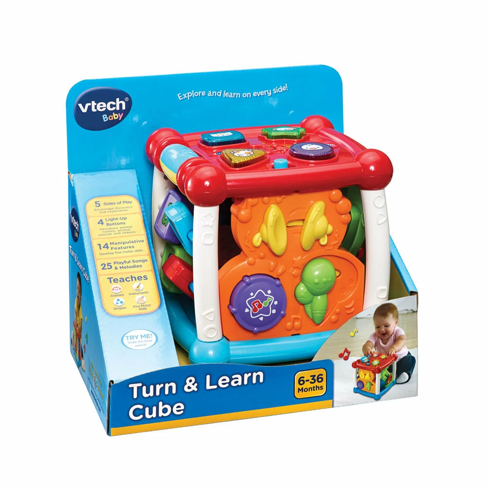 VTECH TURN & LEARN CUBE 3 VTECH TURN & LEARN CUBE