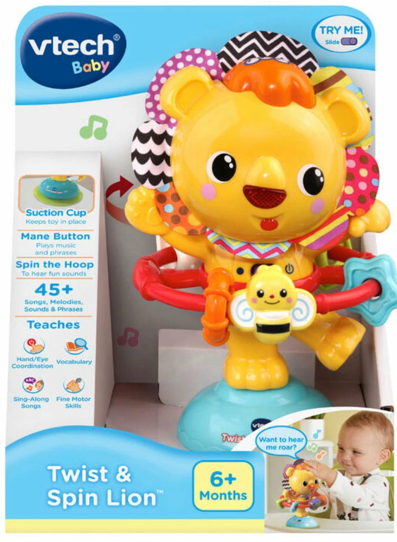 VTECH TWIST & SPIN LION 3 VTECH TWIST & SPIN LION