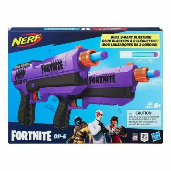 NERF FORTNITE DP-E 3 NERF FORTNITE DP-E