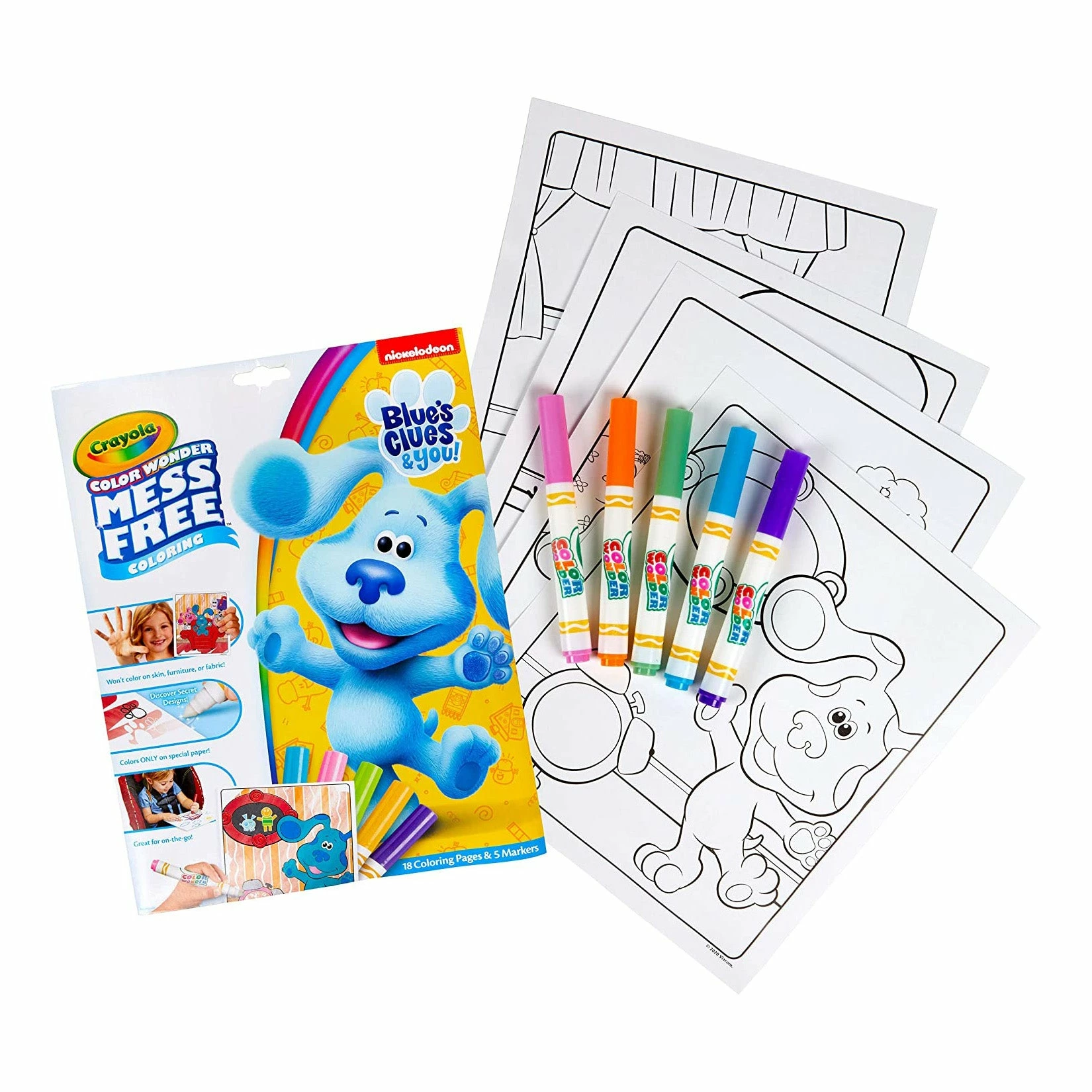 CRAYOLA COLOR WONDER FOLDALOPE BLUESCLUE 4 CRAYOLA COLOR WONDER FOLDALOPE BLUESCLUE - Image 2