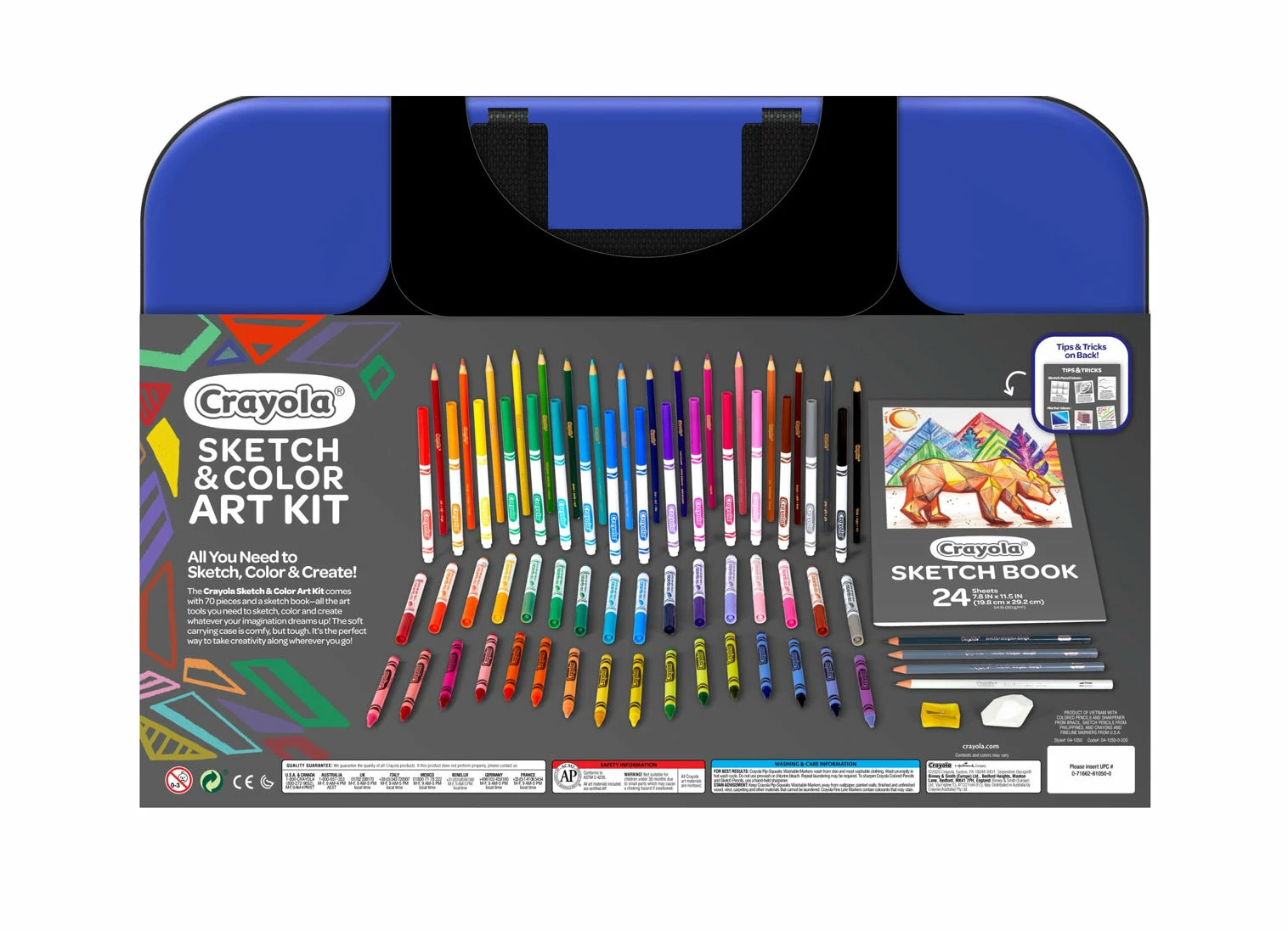CRAYOLA SKETCH & COLOR ART KIT 4 CRAYOLA SKETCH & COLOR ART KIT - Image 2