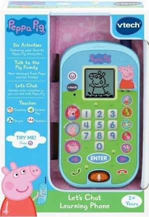 VTECH PEPPA PIG CALL & LEARN PHONE 3 VTECH PEPPA PIG CALL & LEARN PHONE
