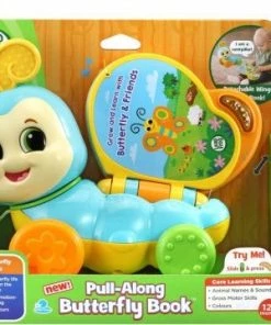 L/F PULL ALONG BUTTERFLY BOOK