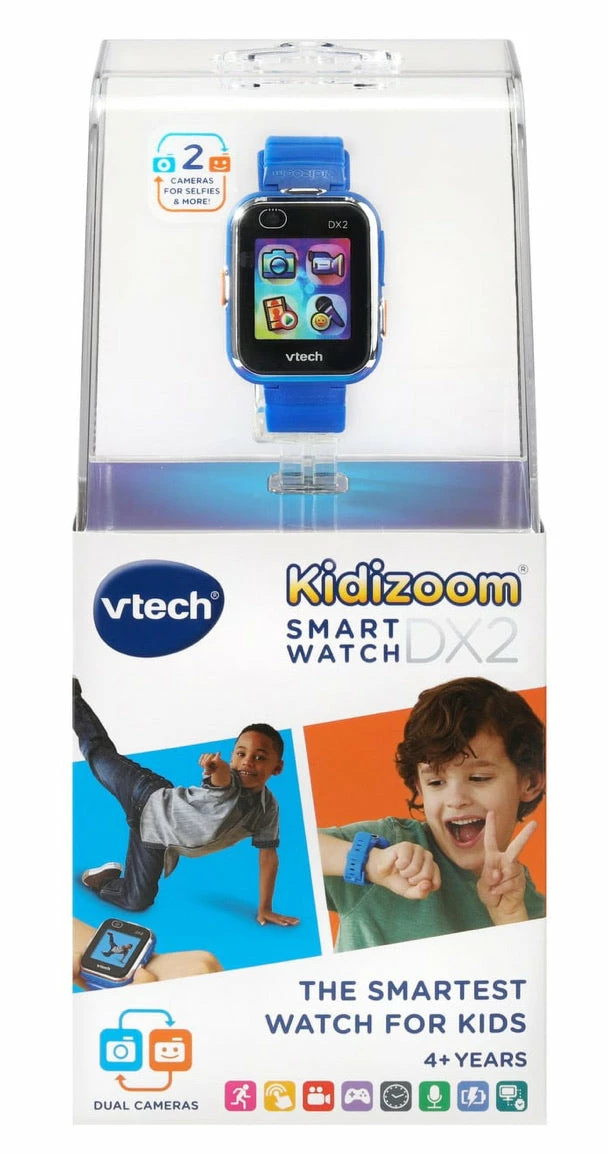 VTECH KIDIZOOM SMARTWATCH DX2 BLUE 3 VTECH KIDIZOOM SMARTWATCH DX2 BLUE