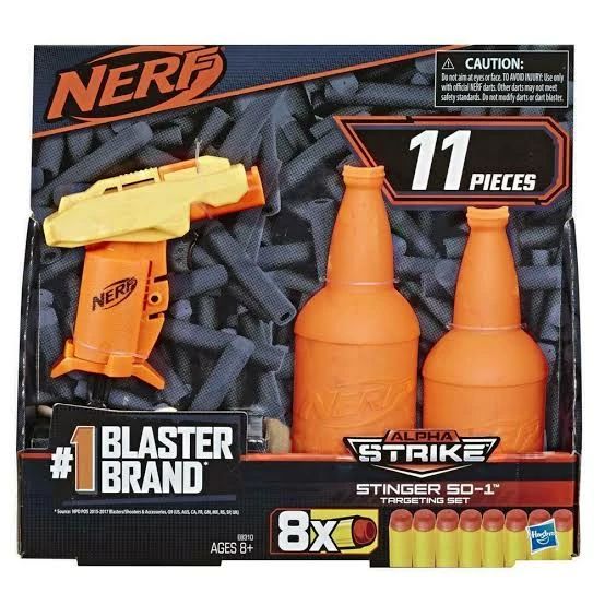 NERF ALPHA STRIKE STINGER SD-1 TARGET 3 NERF ALPHA STRIKE STINGER SD-1 TARGET