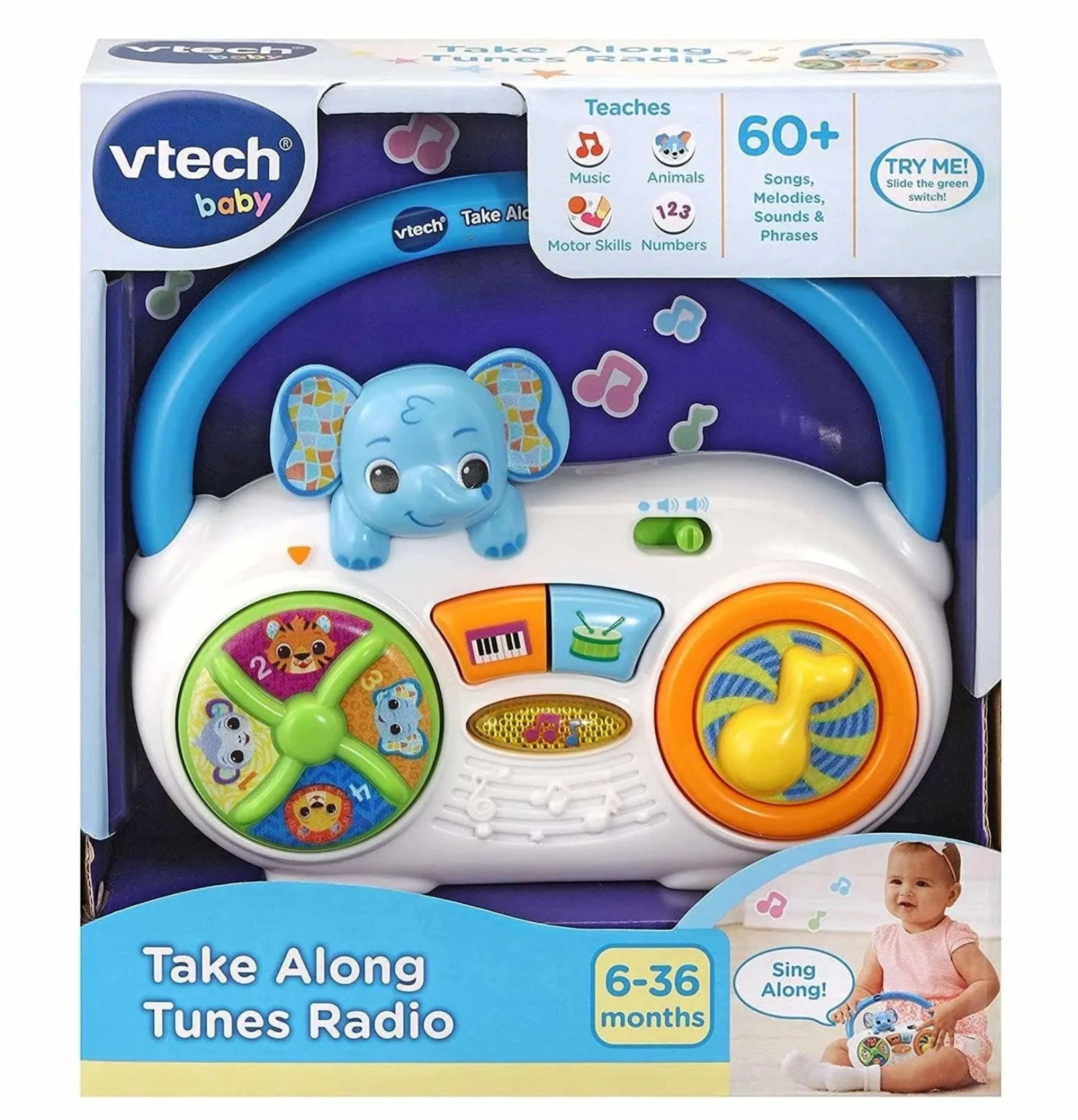 VTECH TAKE ALONG TUNES RADIO 3 VTECH TAKE ALONG TUNES RADIO