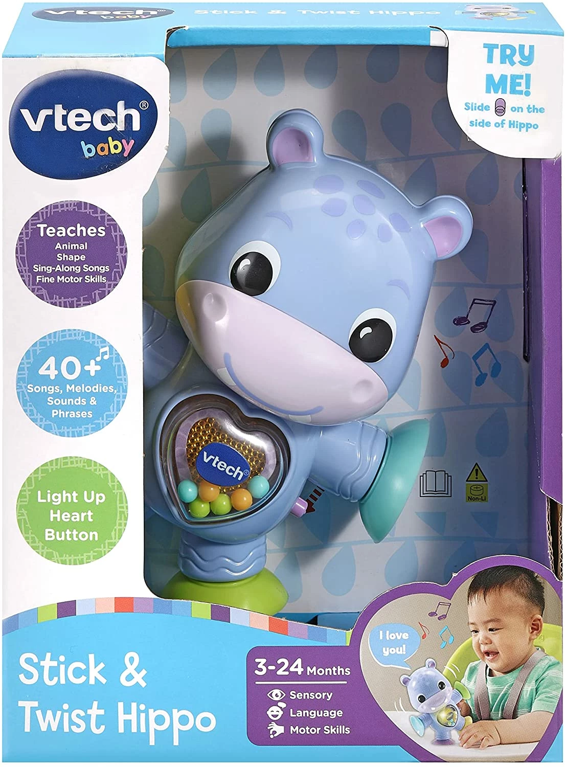 VTECH STICK & TWIST HIPPO 3 VTECH STICK & TWIST HIPPO