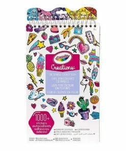 CREATIONS COLORABLE STICKER BOOK