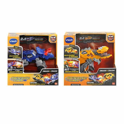VTECH SWITCH & GO BATTLE & CRASH AST 3 VTECH SWITCH & GO BATTLE & CRASH AST