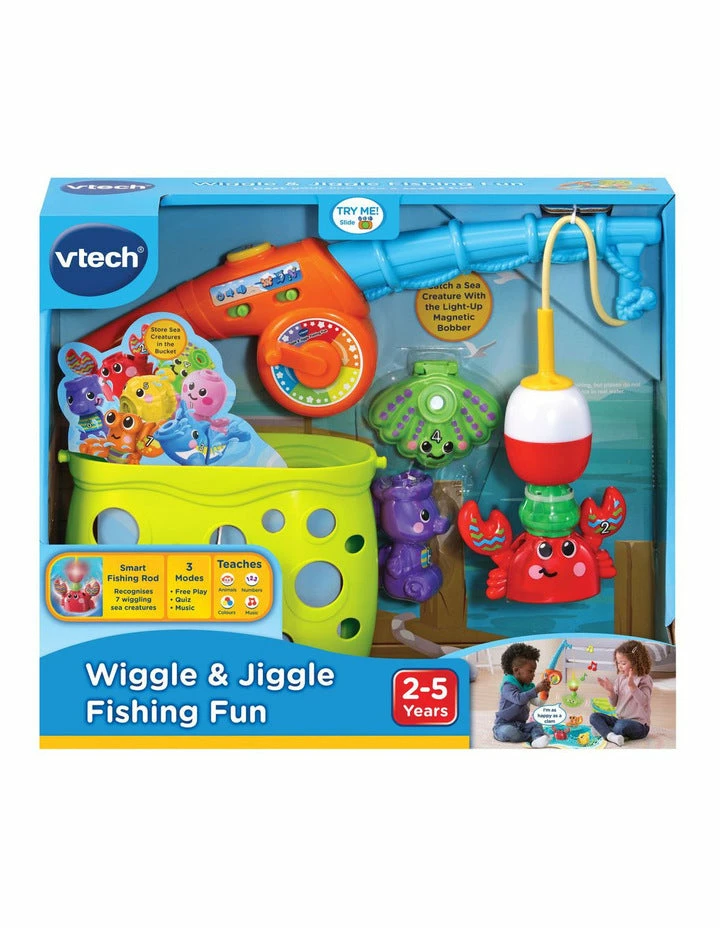 VTECH WIGGLE & JIGGLE FISHING FUN 3 VTECH WIGGLE & JIGGLE FISHING FUN