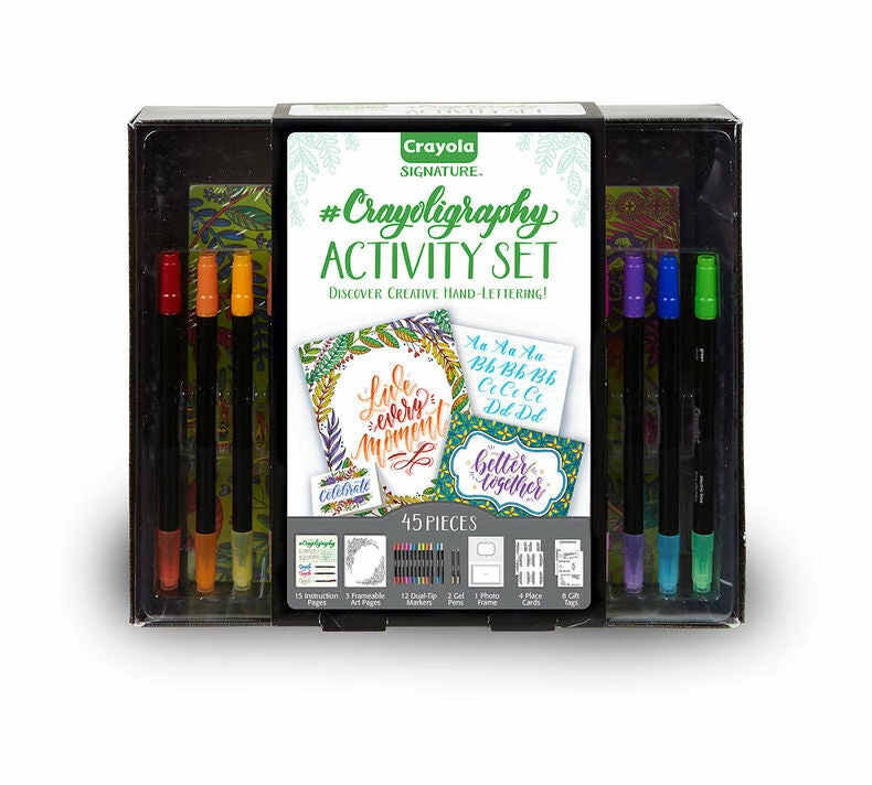 CRAYOLA SIG CRAYOLIGRAPHY SET 3 CRAYOLA SIG CRAYOLIGRAPHY SET