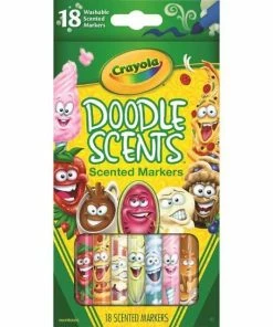 CRAYOLA MARKER DOODLE SCENTS 18PK