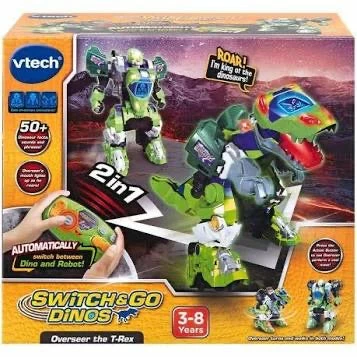 VTECH SWITCH & GO DINOS OVERSEER T-REX 3 VTECH SWITCH & GO DINOS OVERSEER T-REX