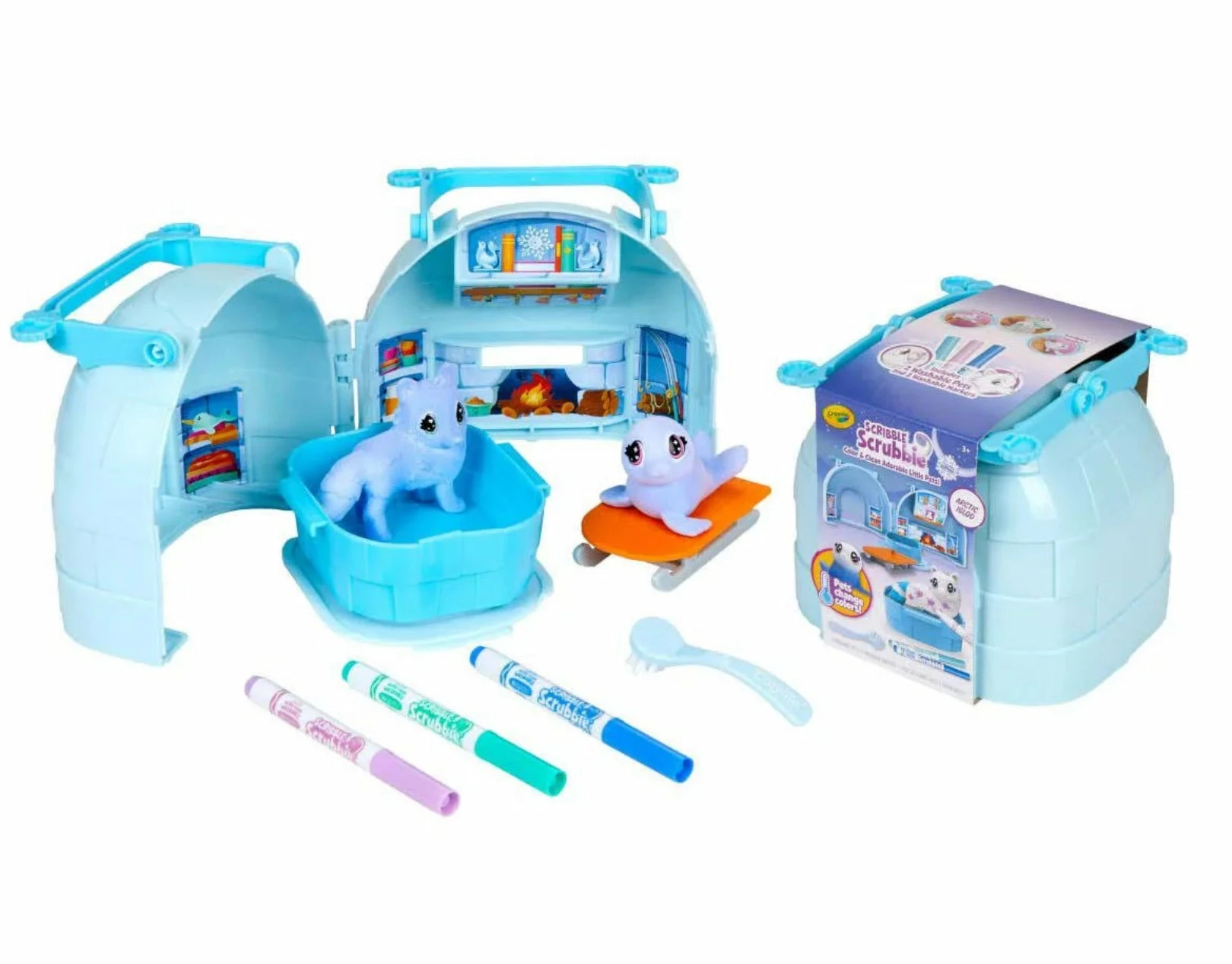 CRAYOLA SCRIBBLE SCRUBBIE ARCTIC IGLOO 6 CRAYOLA SCRIBBLE SCRUBBIE ARCTIC IGLOO - Image 4