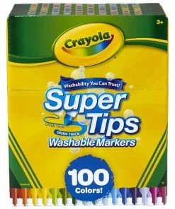 CRAYOLA MARKER SUPER TIPS 100
