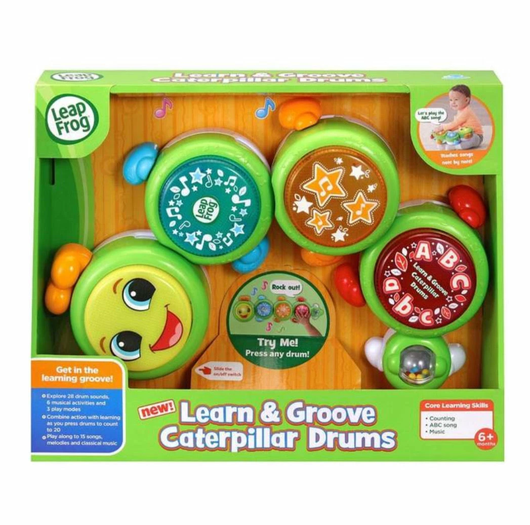 L/F LEARN & GROOVE CATERPILLAR DRUMS 3 L/F LEARN & GROOVE CATERPILLAR DRUMS