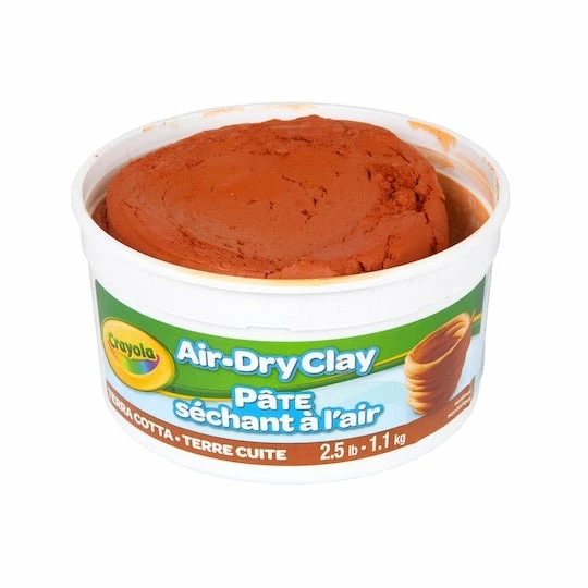 CRAYOLA AIR DRY CLAY TERRACOTTA 4 CRAYOLA AIR DRY CLAY TERRACOTTA - Image 2
