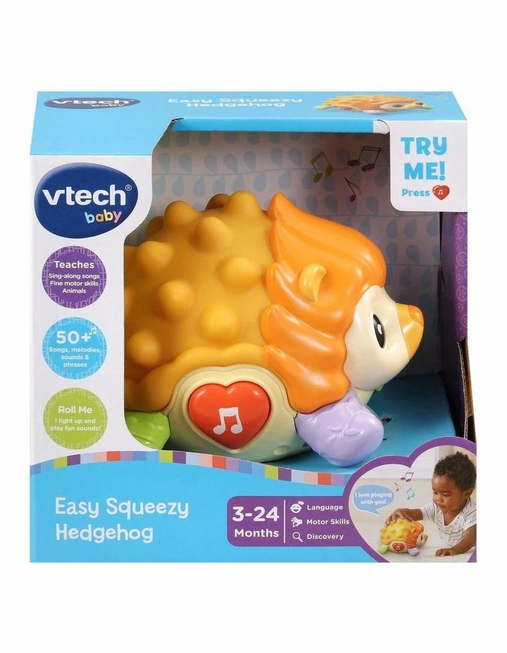 VTECH EASY SQUEEZY HEDGEHOG 3 VTECH EASY SQUEEZY HEDGEHOG