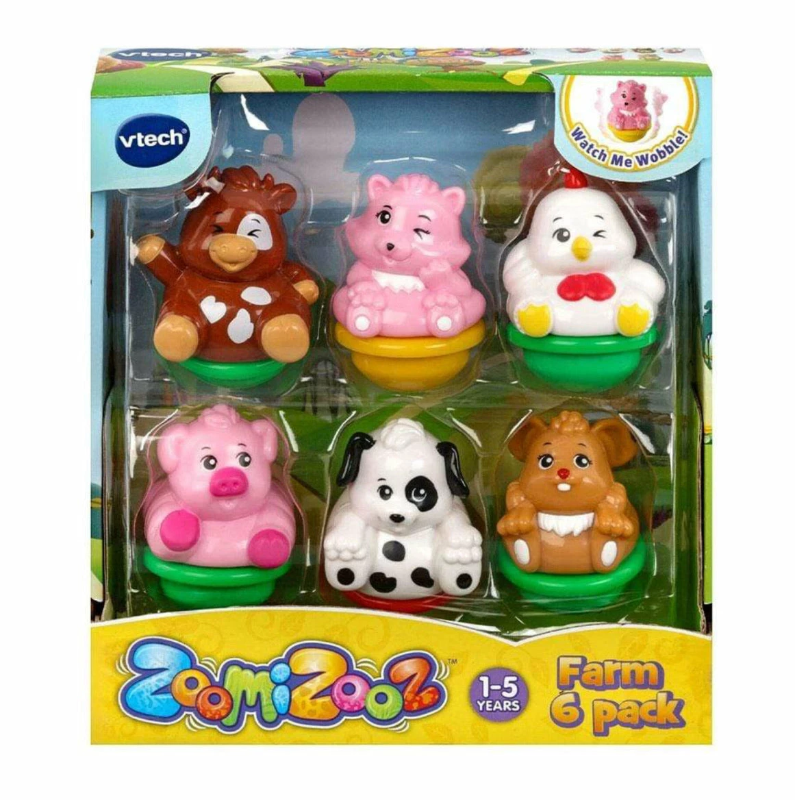 VTECH ZOOMI ZOOZ FARM 6 PACK ANIMALS 2 VTECH ZOOMI ZOOZ FARM 6 PACK ANIMALS