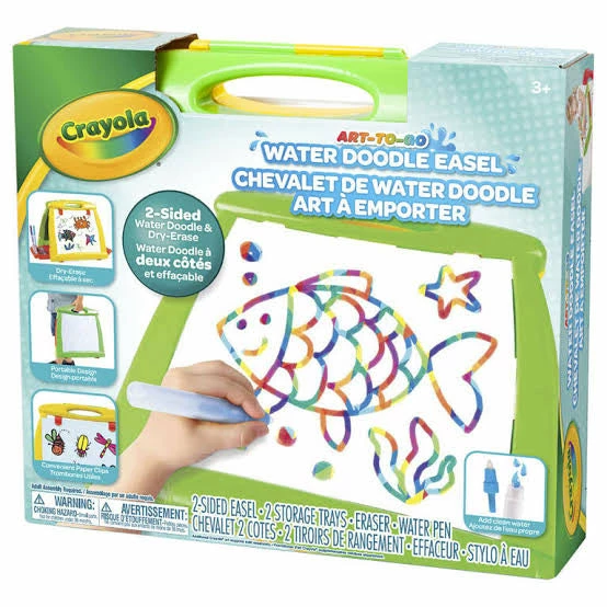 CRAYOLA WATER DOODLE EASEL 3 CRAYOLA WATER DOODLE EASEL
