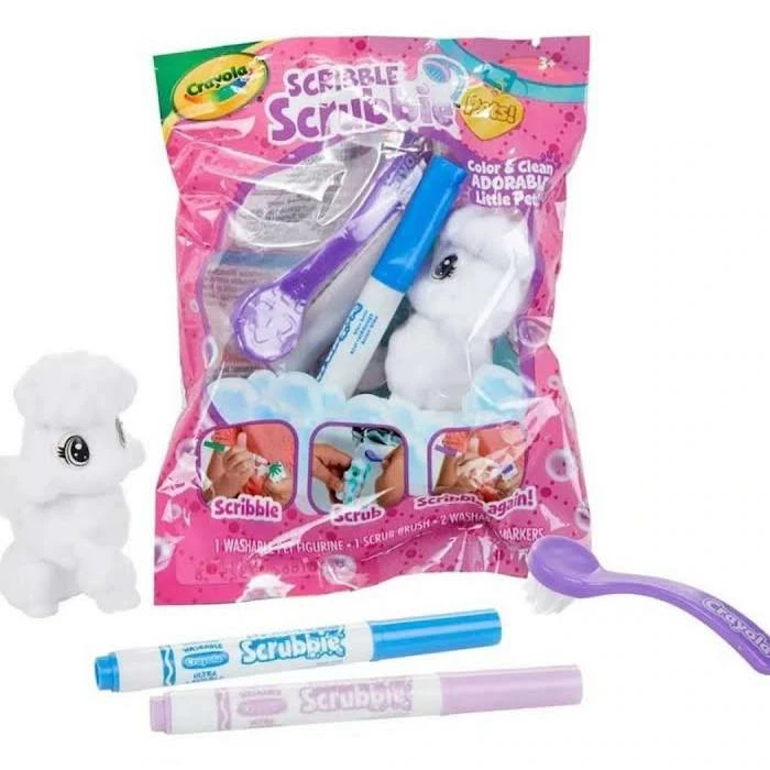 CRAYOLA SCRIBBLE SCRUBBIES PETS 1PK 3 CRAYOLA SCRIBBLE SCRUBBIES PETS 1PK