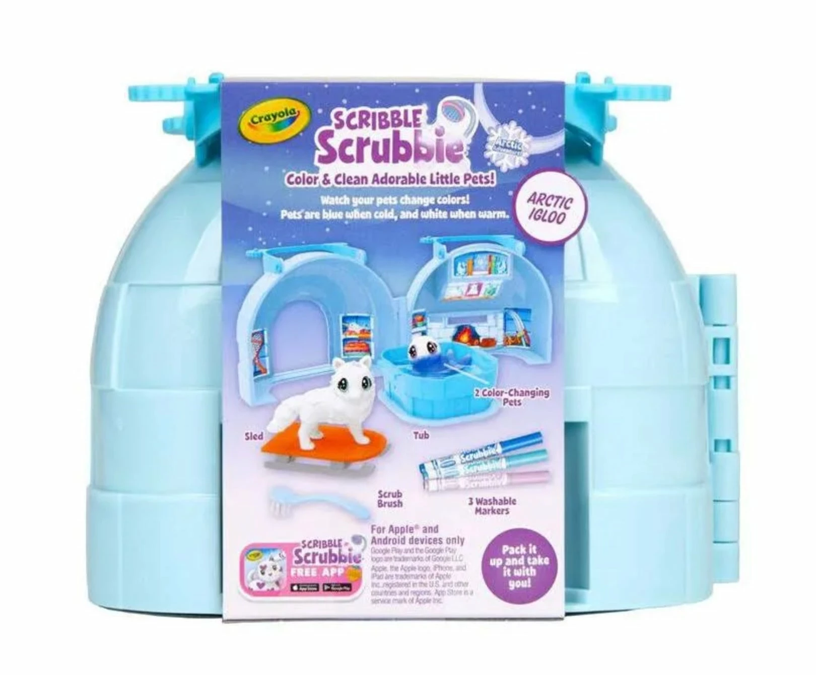 CRAYOLA SCRIBBLE SCRUBBIE ARCTIC IGLOO 7 CRAYOLA SCRIBBLE SCRUBBIE ARCTIC IGLOO - Image 5
