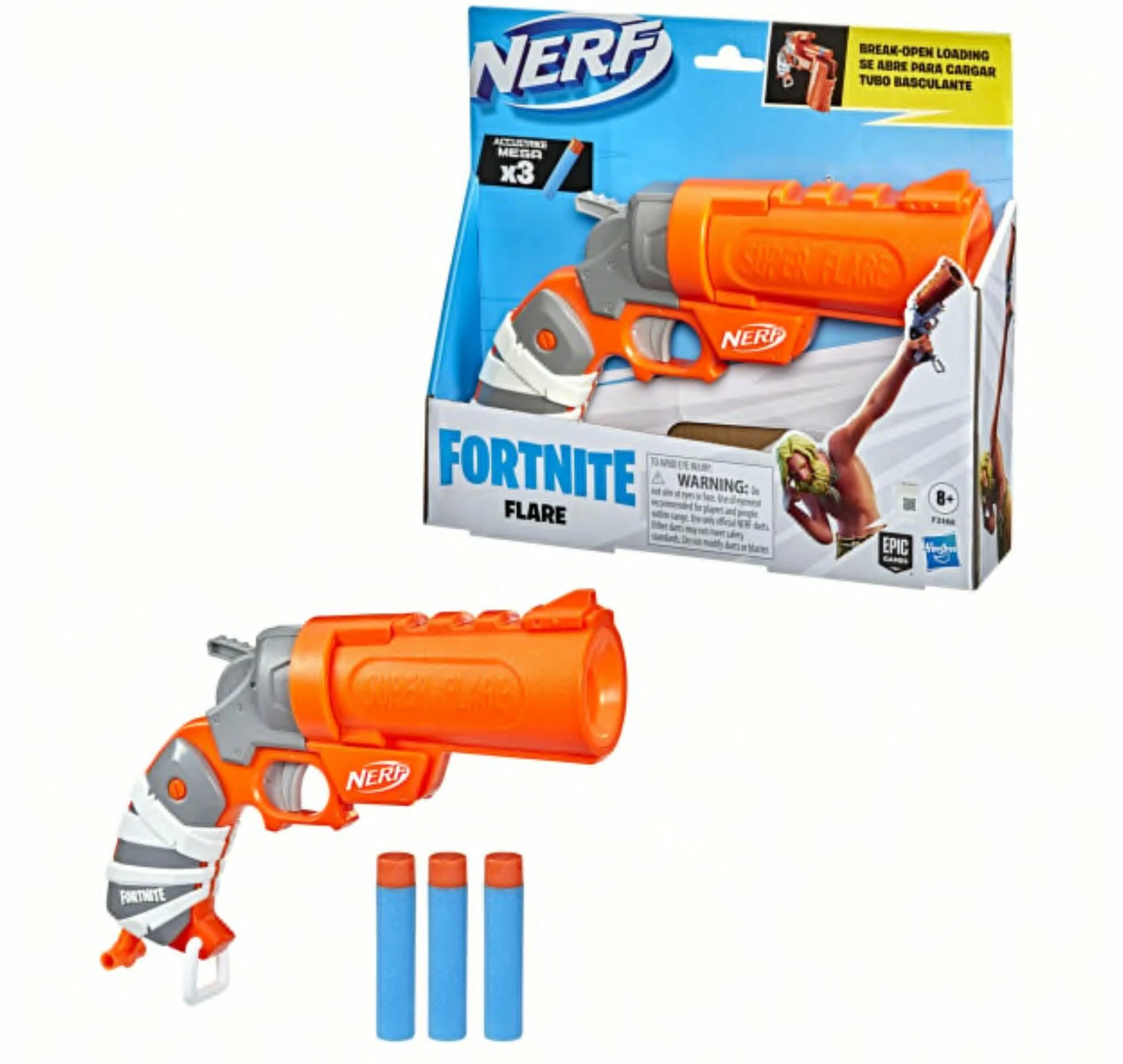 NERF FORTNITE FLARE 3 NERF FORTNITE FLARE