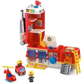 VTECH TOOT TOOT 2 IN 1 FIRE STATION 4 VTECH TOOT TOOT 2 IN 1 FIRE STATION - Image 2
