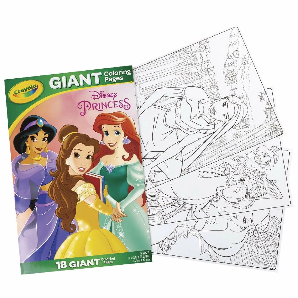 CRAYOLA GCP FOLDALOPE DISNEY PRINCESS 3 CRAYOLA GCP FOLDALOPE DISNEY PRINCESS
