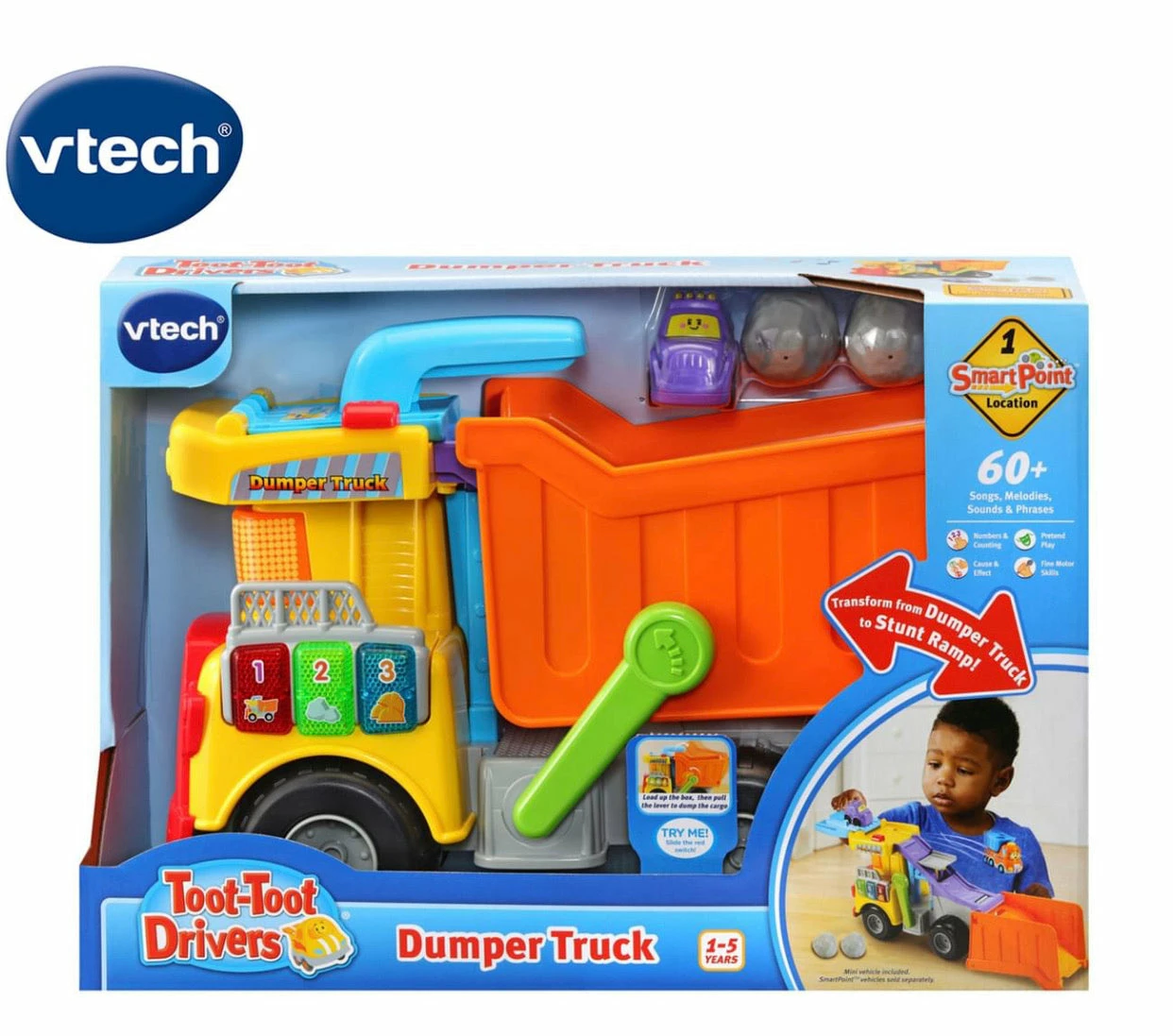 VTECH TOOT TOOT DRIVERS DUMPER TRUCK 3 VTECH TOOT TOOT DRIVERS DUMPER TRUCK