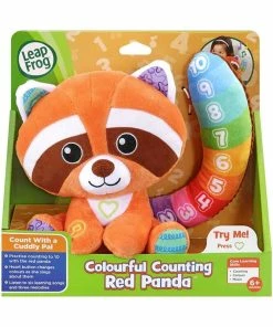 L/F COLOURFUL COUNTING RED PANDA