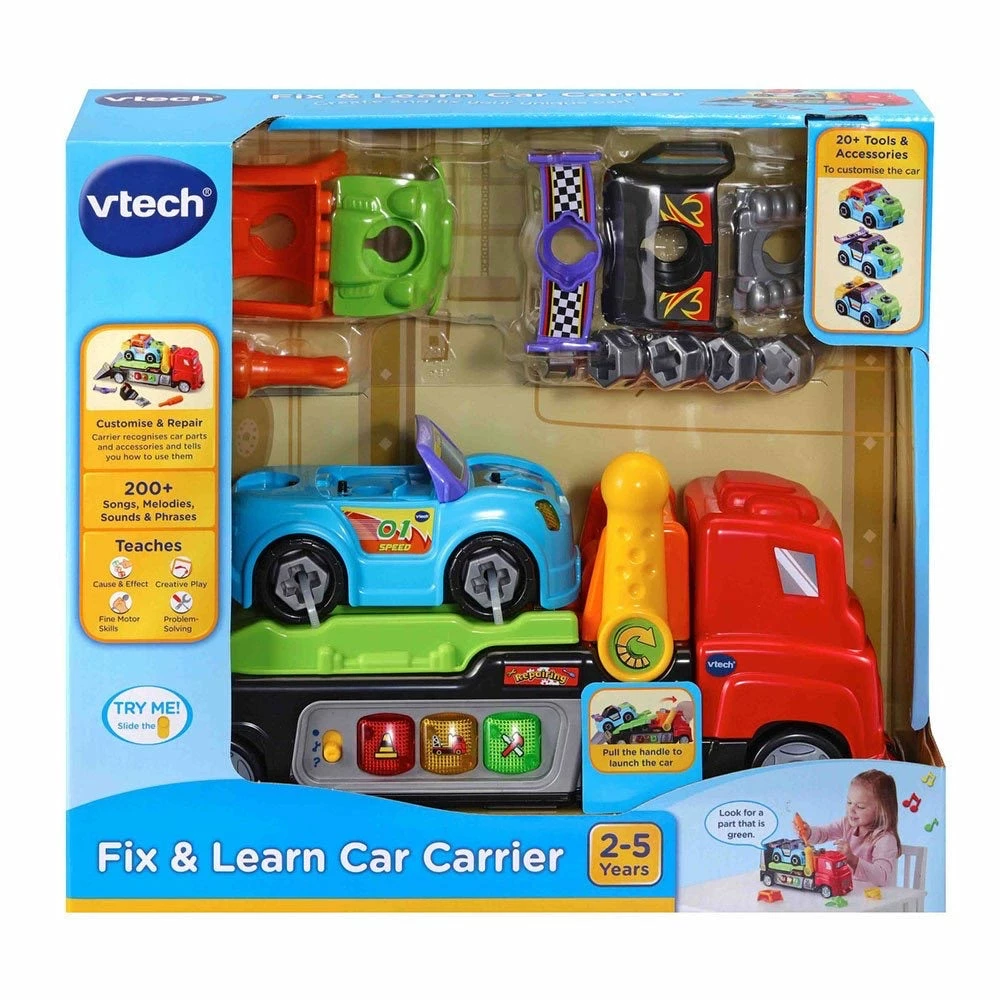VTECH FIX & LEARN CAR CARRIER 3 VTECH FIX & LEARN CAR CARRIER