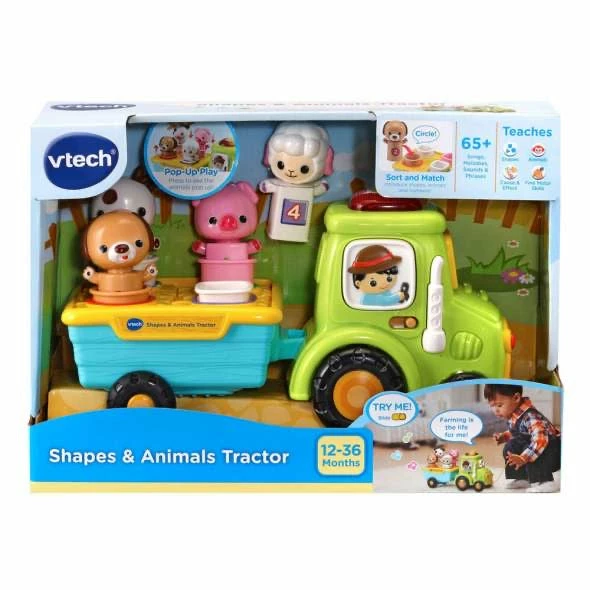 VTECH SHAPES & ANIMALS TRACTOR 3 VTECH SHAPES & ANIMALS TRACTOR